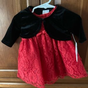 Wonder Nation Baby Girl Dress Size 3m-6m